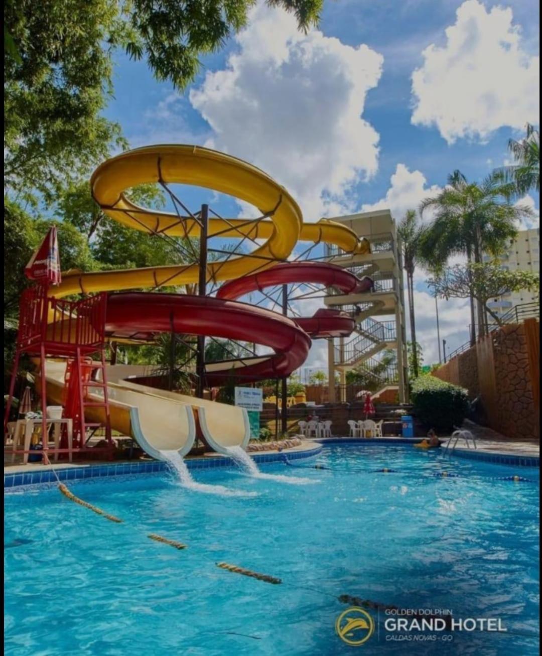 Golden Dolphin Grand Hotel Caldas Novas Exterior foto